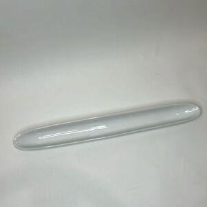 Samba Olive Tray Server White Porcelain 16 In  Long 2 In Wide Cheese Charcuterie